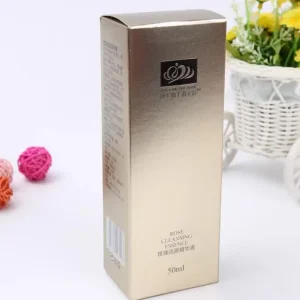 brown paper cosmetic folding carton lipstick fragrance layered design UGI Packaging