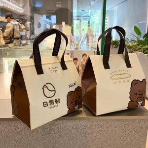 foldable zipper cooler bag insulated non-woven UGI Packaging wholesale