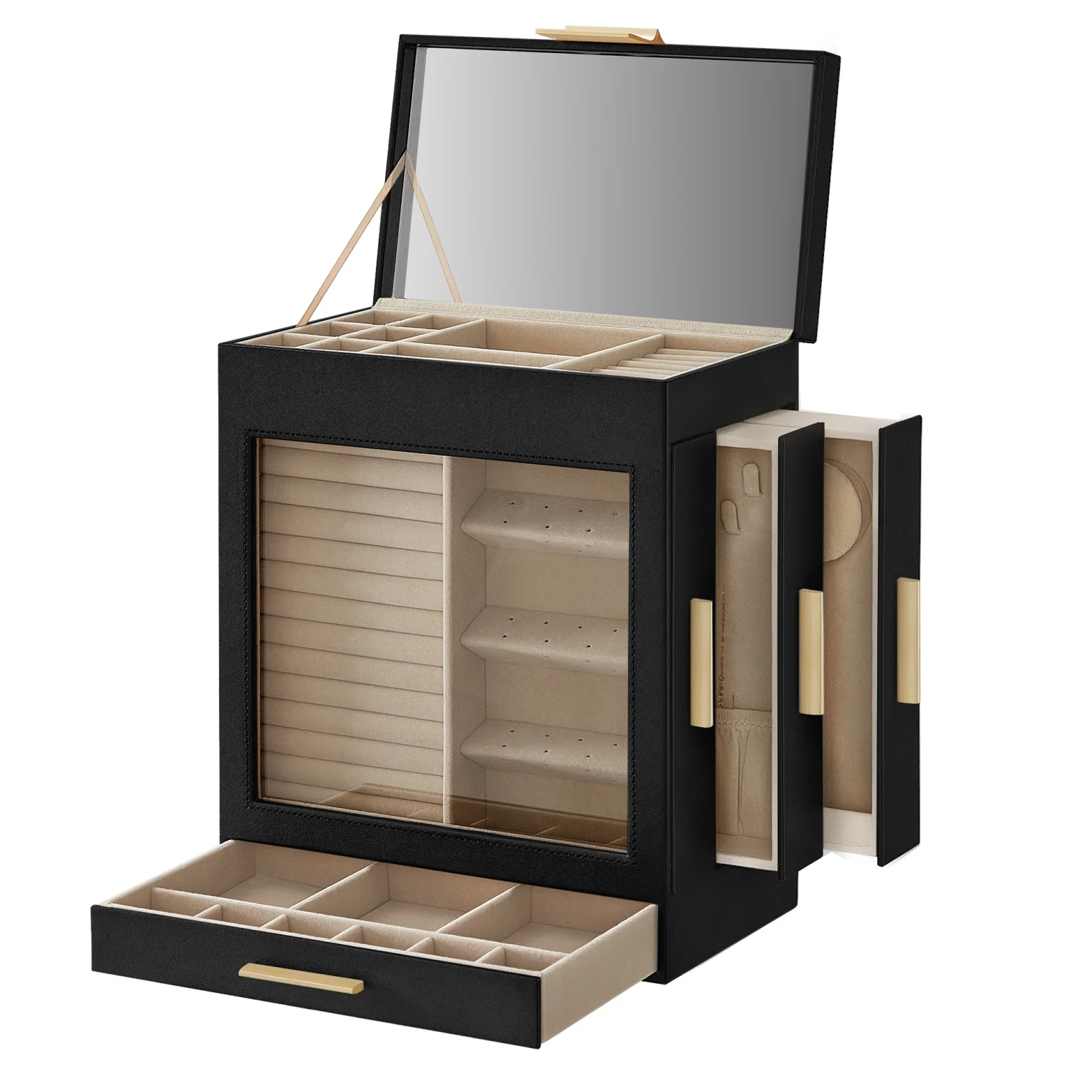 luxury jewelry gift box interior lining materials velvet silk EVA UGI Packaging