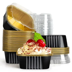 50pcs kraft paper candy gift boxes bakery packaging ribbon folding wholesale UGI Packaging