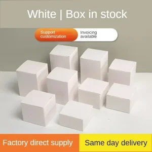 white cardboard folding carton spot white finish retail display UGI Packaging