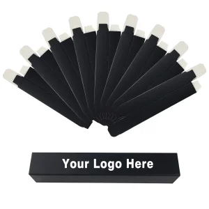 folding carton lip gloss box black white logo printing UGI Packaging