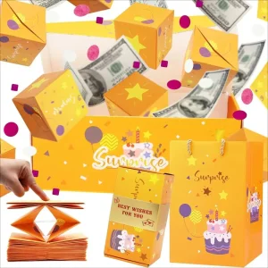 corrugated gift box set jumping surprise box birthday valentine party
