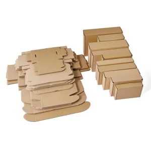 small brown corrugated cardboard mailer box kraft paper packing business use UGI Packaging
