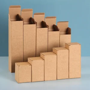 thick kraft paper corrugated carton rectangular three-layer