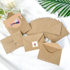 DIY cartoon birthday greeting card set envelopes stickers UGI Packaging