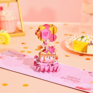 3D pop-up birthday greeting card custom manufacturer UGI Packaging