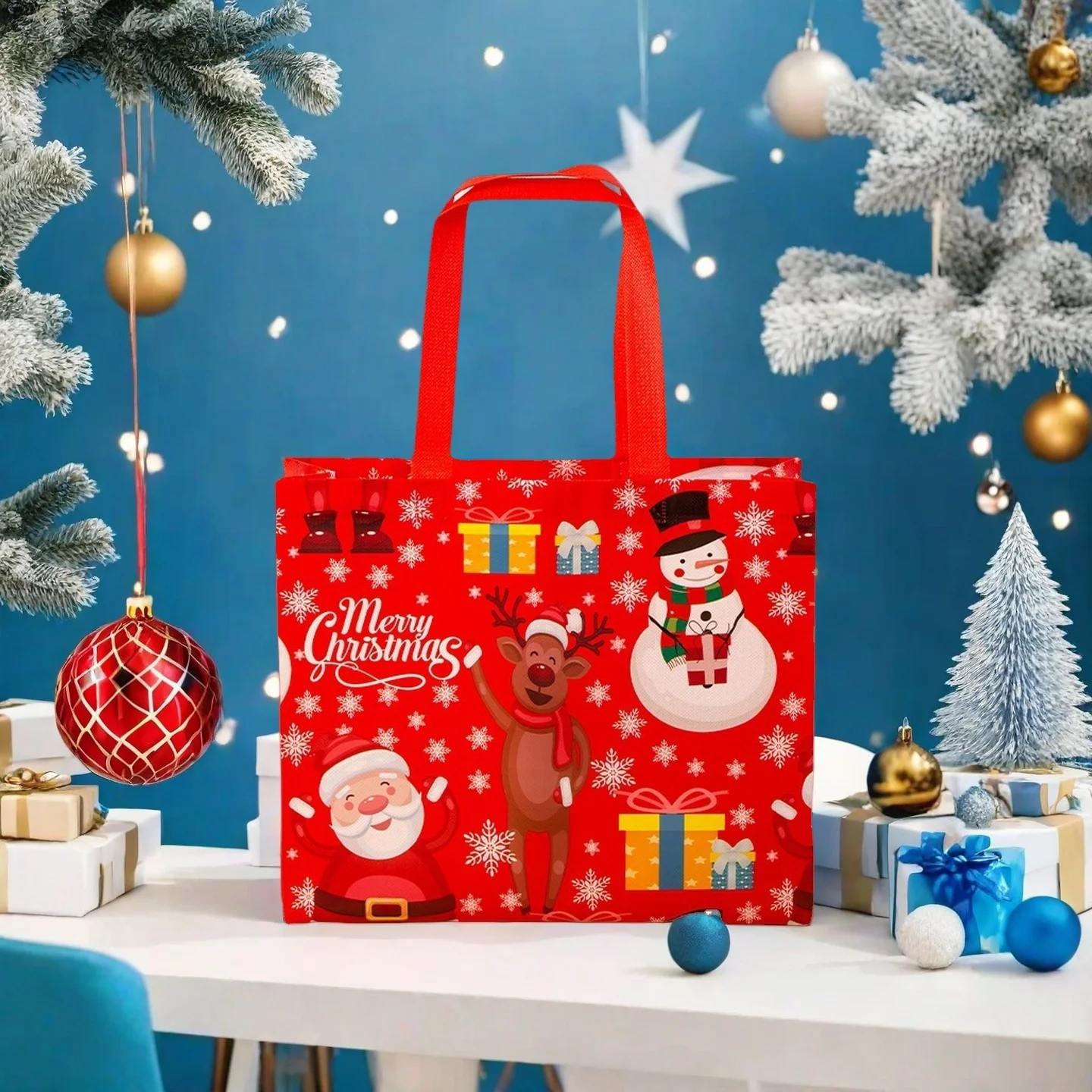 full colour printed gift bags UGI Packaging offset printing Guangzhou