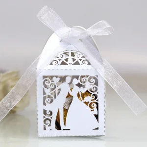 laser cut wedding candy favor box UGI Packaging custom