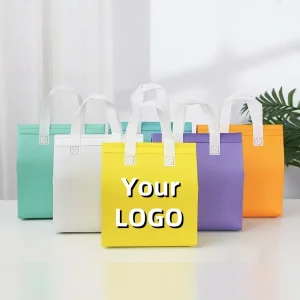custom logo printed non-woven insulated tote bag wholesale UGI Packaging