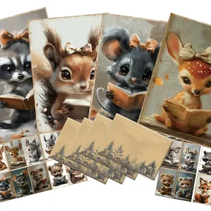 card sticker envelope set DIY holiday scrapbooking UGI Packaging