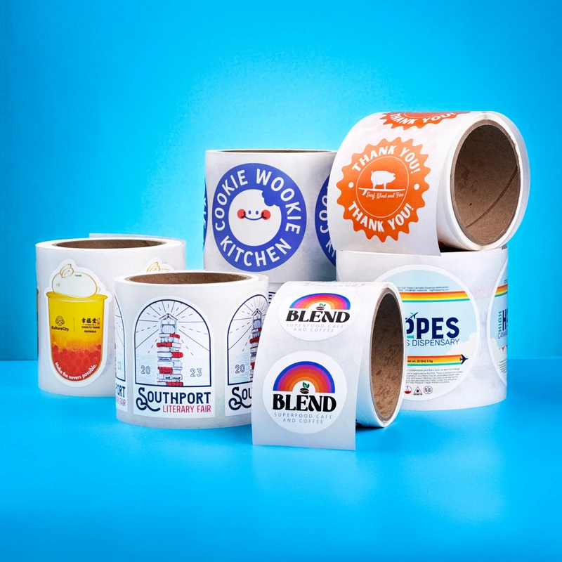 Complete Sticker & Label Portfolio packaging reference
