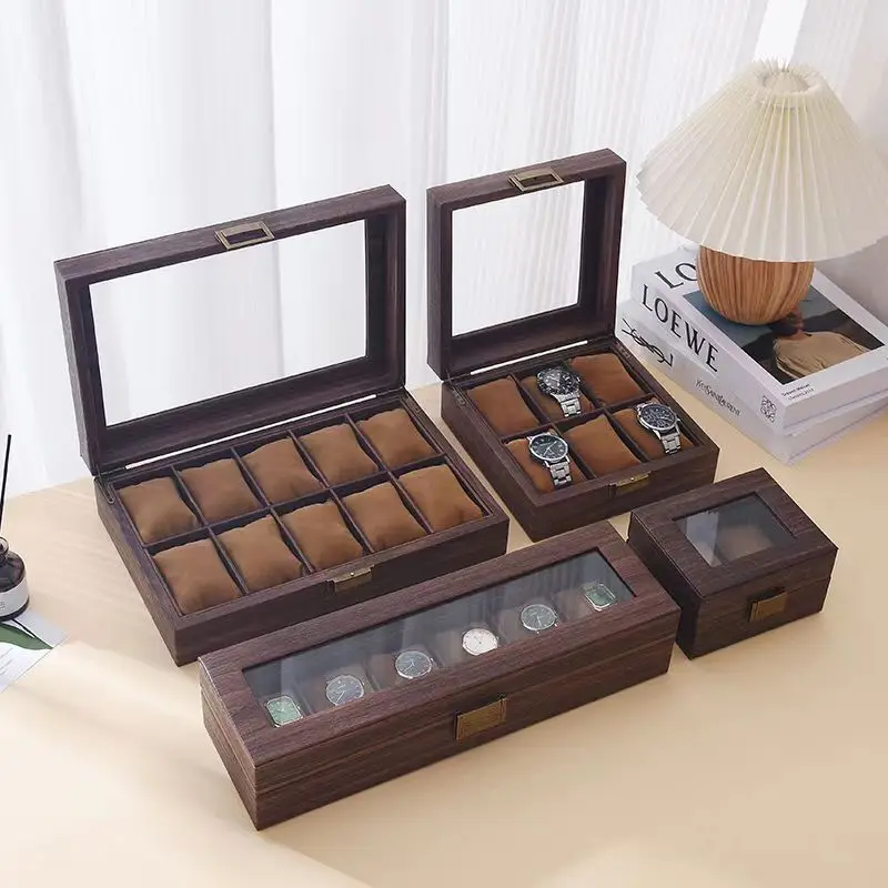 UGI Packaging watch box materials interior lining velvet microfiber substrate MDF leather manufacturer
