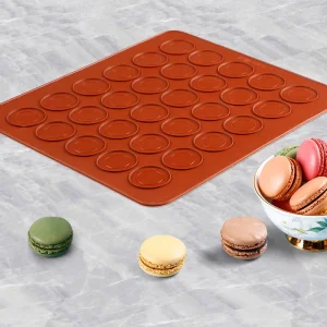 silicone macaron baking mat quality control food grade UGI Packaging factory Guangzhou inspection
