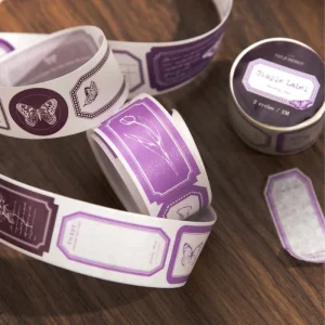 custom washi tape PET decorative tape sticker roll UGI Packaging