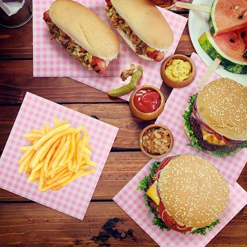 food packaging supplies manufacturer UGI Packaging pink greaseproof paper material food safe