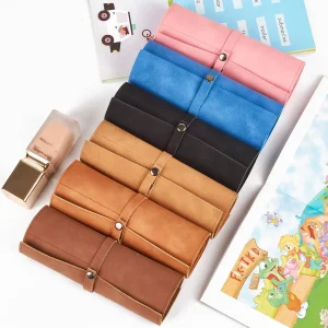 handmade genuine leather watch box bracelet storage bag portable jewelry organizer leather travel pouch UGI Packaging