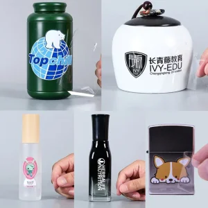 custom logo stickers personalized brand label design OEM UGI Packaging