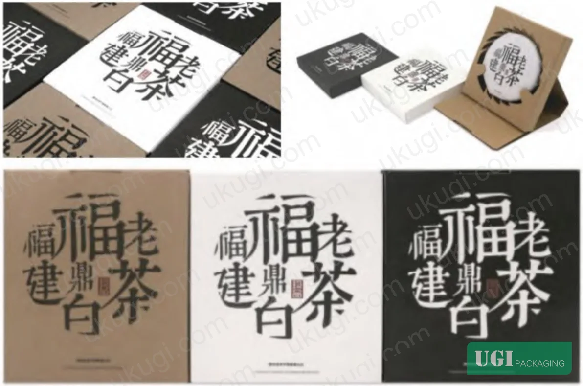 Figure 2: Mono-material corrugated tea cake packaging using tab-lock assembly and multi-layer folded cushioning, eliminating adhesives and reducing material mass by 68%