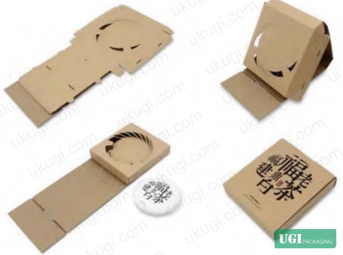 Figure 3: Bamboo shoot sheath used as natural barrier wrap for compressed tea cakes, providing moisture resistance and biodegradability without synthetic coatings