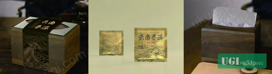 Figure 4: Final prototype design for Yunnan Pu'er tea showing modular portion-control sachets, nitrogen-flush packaging, and convertible outer canister with integrated drainage for secondary planter function