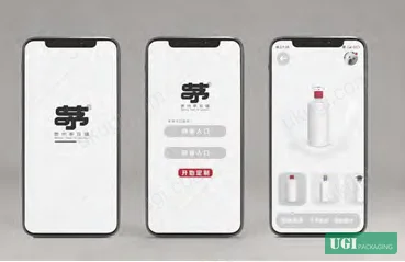 Figure 1: Platform-based modular packaging design system interface showing main module and sub-module selection workflow