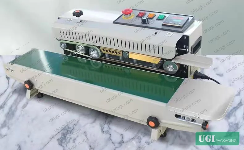 Figure 10: Automatic film heat-sealing machine configuration used for paper bag substrate bond strength testing