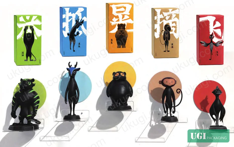 Figure 5: Student design practice — Chongqing Fengjie Red Soil Tribute Rice packaging, integrating AR-based cultural narrative, quality traceability QR codes, and NFC-enabled shadow puppet animation for experience-driven regional product promotion.