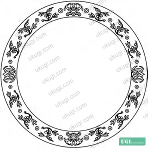 Figure 10: Completed regenerated motif composition ready for packaging application