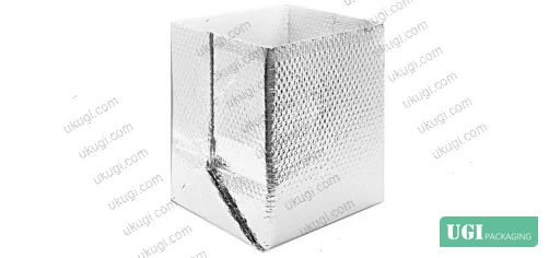 Figure 1: EPS foam microstructure showing enclosed honeycomb cells used in insulated transit packaging for heat-sensitive products