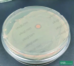 Figure 6: Comparative inhibition zones demonstrating superior performance against S. aureus (14.7 mm)