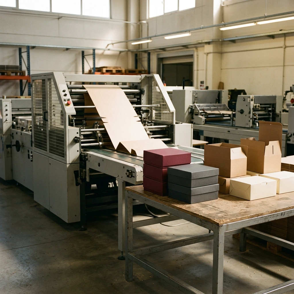 Watch gift and food packaging printing and finishing videos