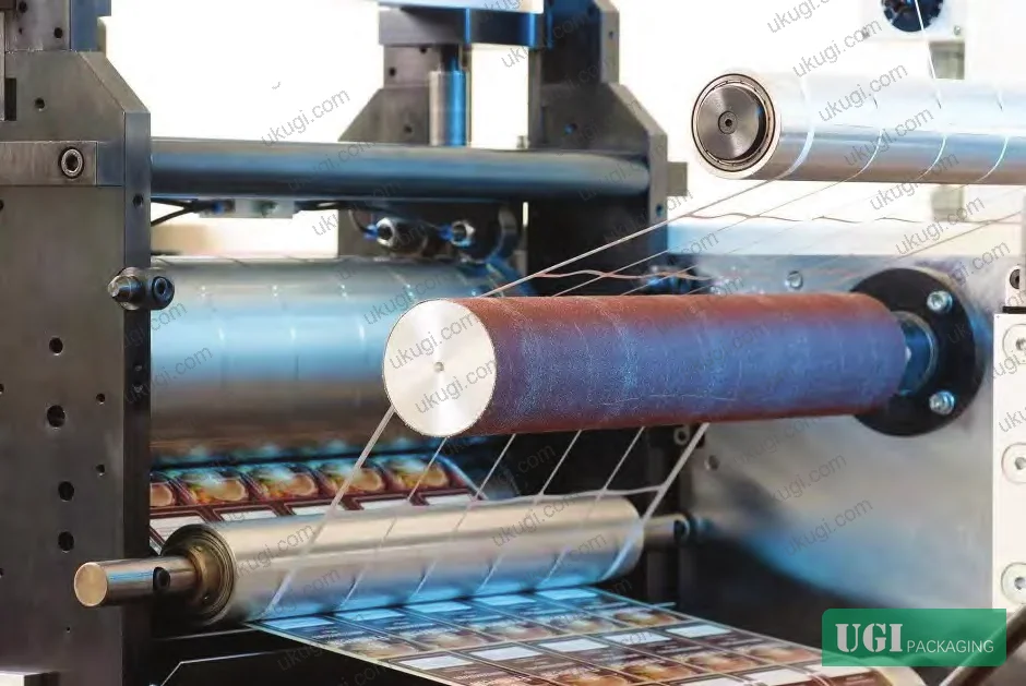 Figure 2: Material thickness variation (0.045mm to 0.145mm across a single batch) causing inconsistent die contact — thin zones over-cut, thick zones under-cut