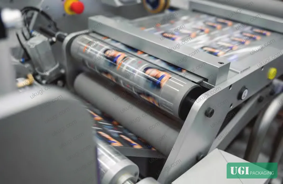 Figure 4: Die-cutting speed exceding the 60m/min threshold for a 700g/25mm tack material — blade angle correction from 60° to 50° restored clean cutting at 90m/min