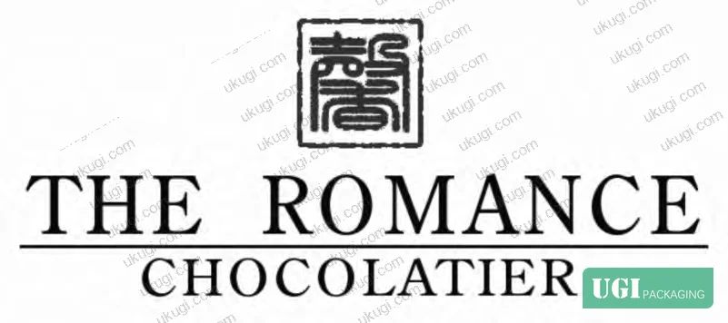 Figure 2: Brand identity development showing integration of Chinese seal motif with Latin script — illustrating multi-cultural design elements that require precise color registration across series