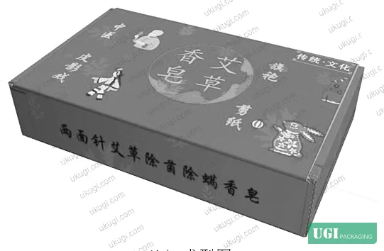 Figure 5: Inner packaging film and label design showing PLA material application with product branding