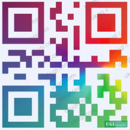 Figure 5: Colorized QR code example — color-bright appearance serves dual function as visual attention trigger and encryption carrier