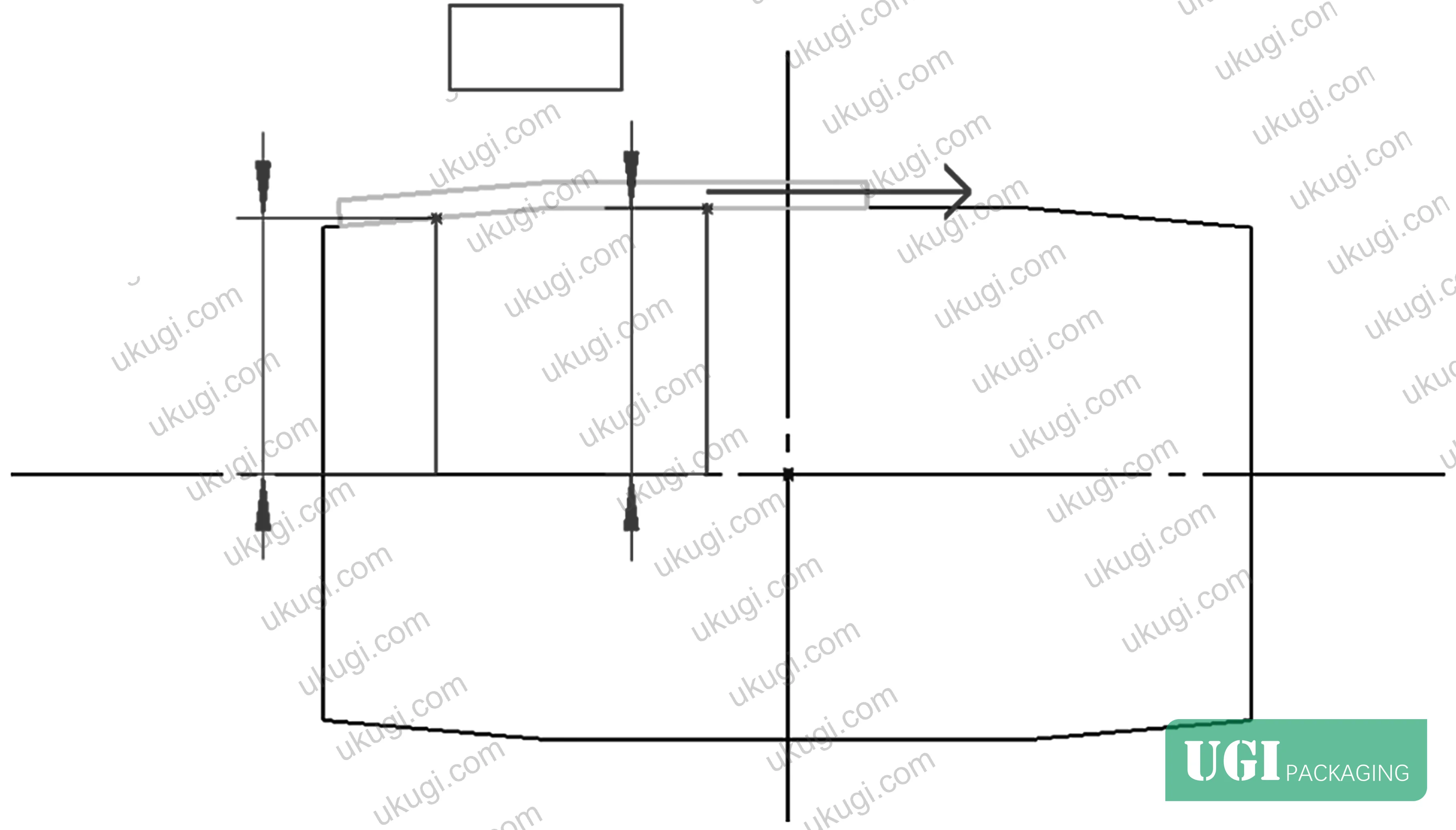 Figure 1: Bearing upgrade from 6200-series (9 mm width) to 4200-series wide bearings (14 mm width), increasing total support span from 18 mm to 28 mm to eliminate diagonal stress under belt deviation loads