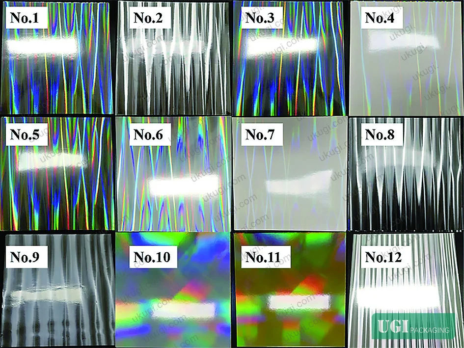 Figure 2: Standard viewing conditions setup for visual color difference assessment alongside platform measurement results