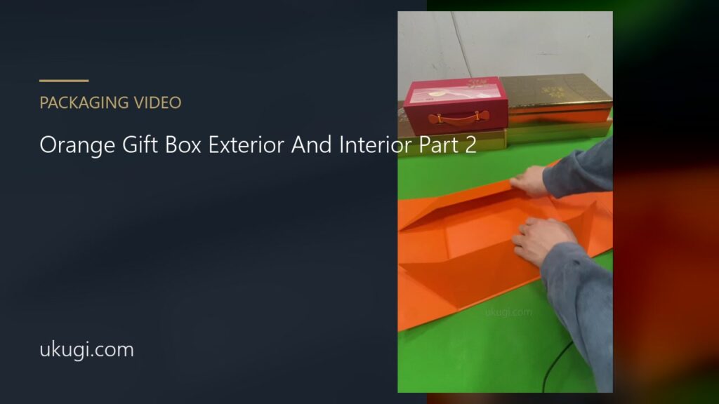 Orange Gift Box Exterior And Interior Part 2 | ukugi.com