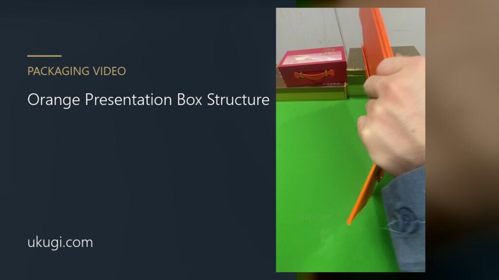 Orange Presentation Box Structure | ukugi.com