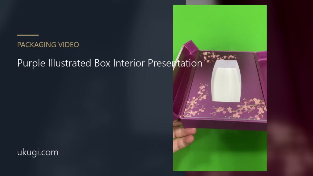 Purple Illustrated Box Interior Presentation | ukugi.com