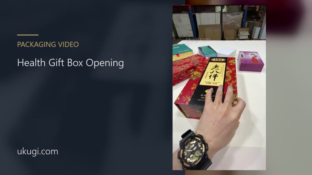 Health Gift Box Opening | ukugi.com