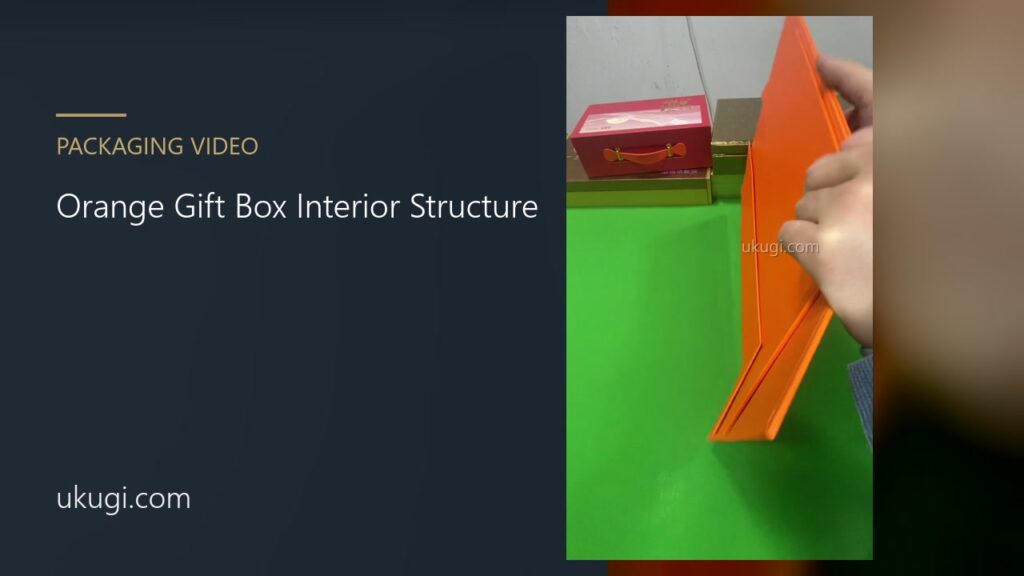 Orange Gift Box Interior Structure | ukugi.com