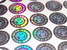 Hologram sticker