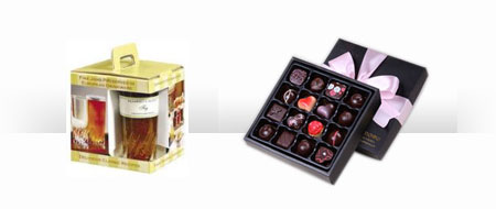Fancy food and confection boxes