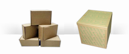 Corrugated shipping boxes