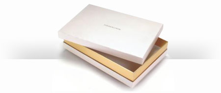 Chipboard apparel boxes