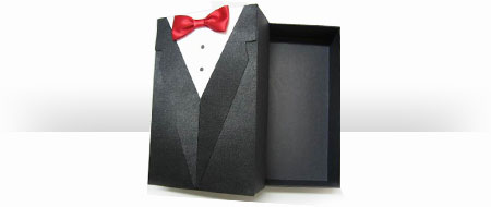 Clear PVC apparel boxes