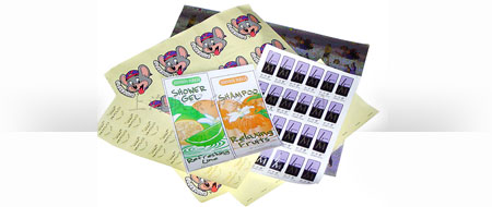 Label and sticker materials